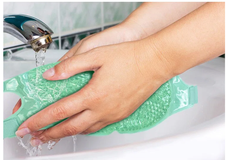 Atvēsinoša, atvēsinoša sejas maska, sildoša, relaksējoša acu maska ar želeju