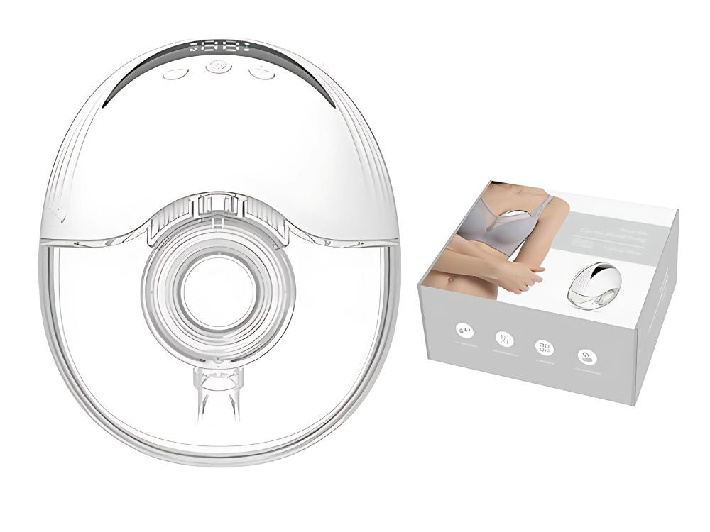 Elektriskais krūts pumpis ar 4 režīmiem, pārnēsājams krūts pumpis ar bezvadu apvalku