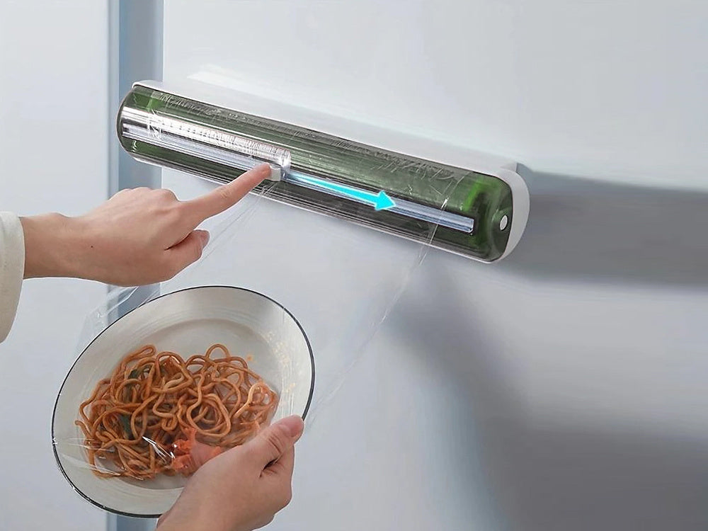 Virtuves folijas dozatora griezējs virtuves folijas dozators