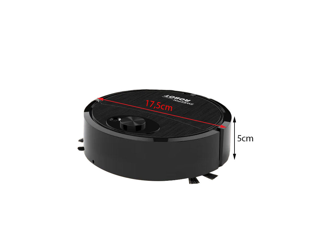 Elektriskā putekļsūcēja robota bezvadu birste