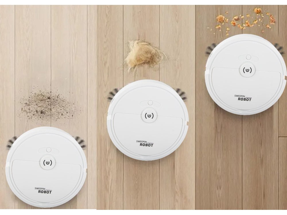 Jaudīgs automātiskais bezvadu elektriskais putekļu sūcējs ar robotu tīrīšanu