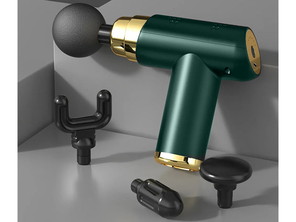 Mini muskuļu ķermeņa masāžas pistole, jaudīga, pārnēsājama masāžas pistole