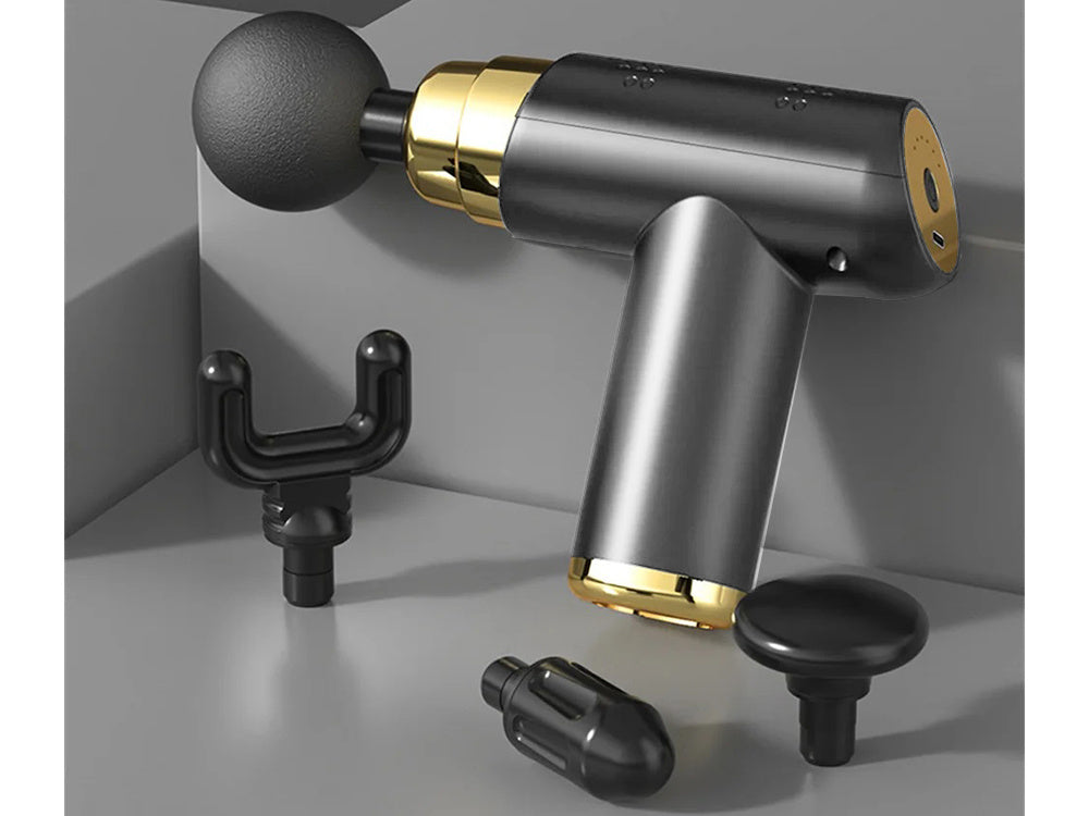 Mini muskuļu ķermeņa masāžas pistole, jaudīga, pārnēsājama masāžas pistole