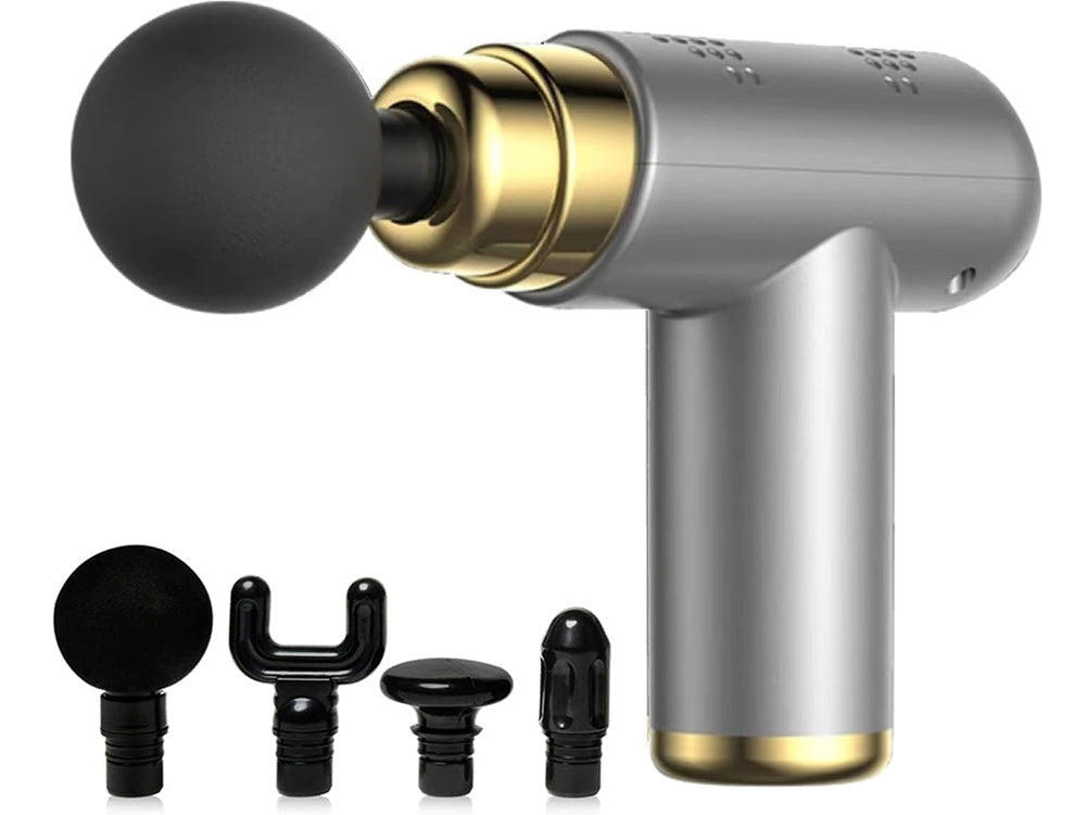 Mini muskuļu ķermeņa masāžas pistole, jaudīga, pārnēsājama masāžas pistole