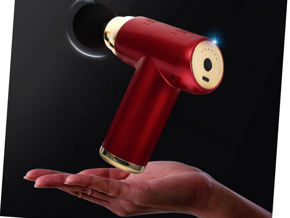 Mini muskuļu ķermeņa masāžas pistole, jaudīga, pārnēsājama masāžas pistole