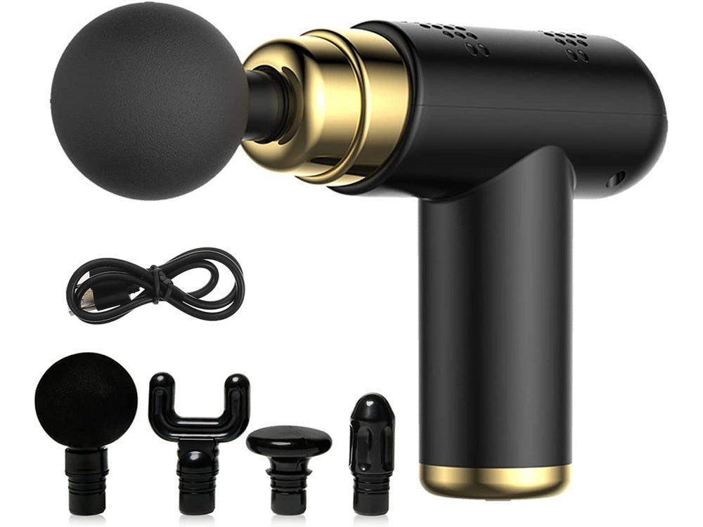 Mini muskuļu ķermeņa masāžas pistole, jaudīga, pārnēsājama masāžas pistole