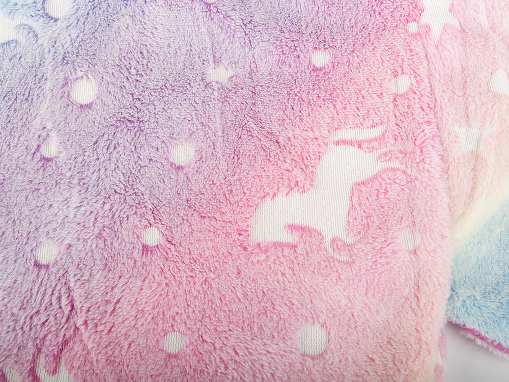 Nāriņas astes segas guļammaiss silts, mirdzošs meitenēm, mīksts zirgs