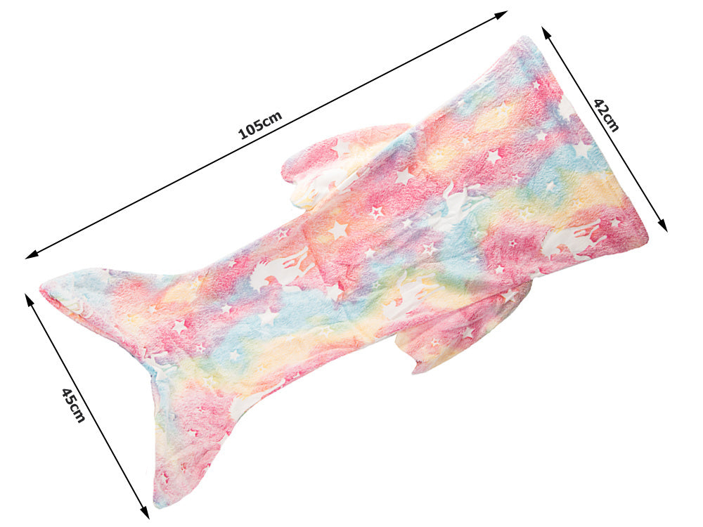 Nāriņas astes segas guļammaiss silts, mirdzošs meitenēm, mīksts zirgs