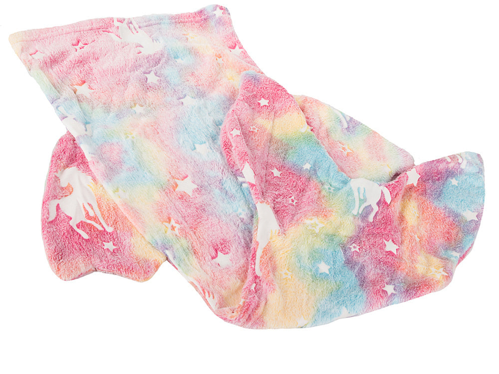 Nāriņas astes segas guļammaiss silts, mirdzošs meitenēm, mīksts zirgs