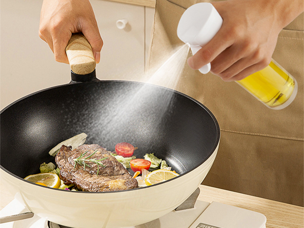 Eļļas eļļas smidzinātājs, 200 ml stikla smidzinātājs