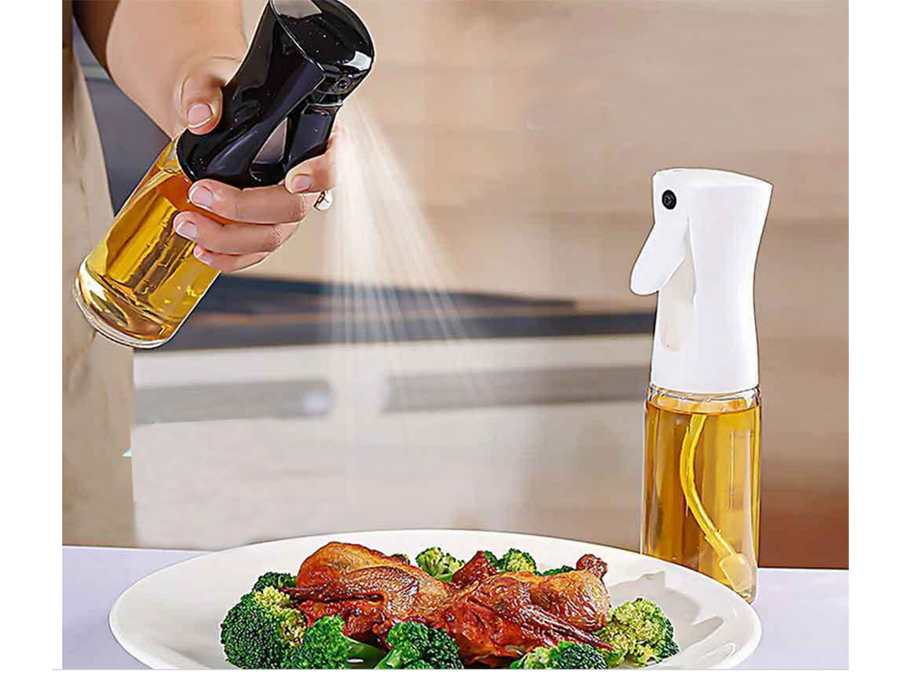 Eļļas eļļas smidzinātājs, 200 ml stikla smidzinātājs