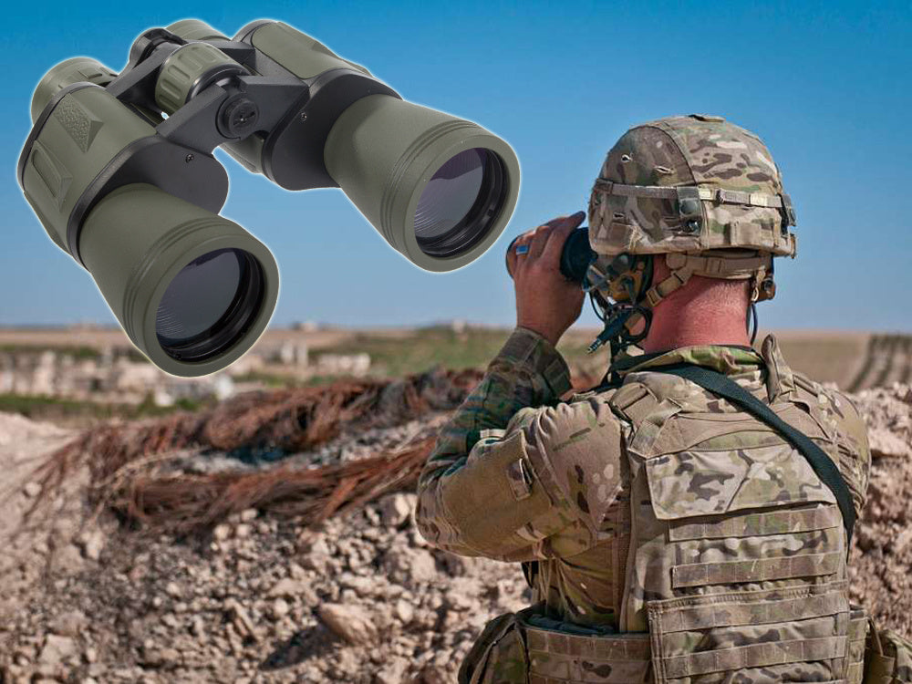 Militārais medību binoklis ar tālummaiņas optiku 20x50 izdzīvošanas lielajam tūristam