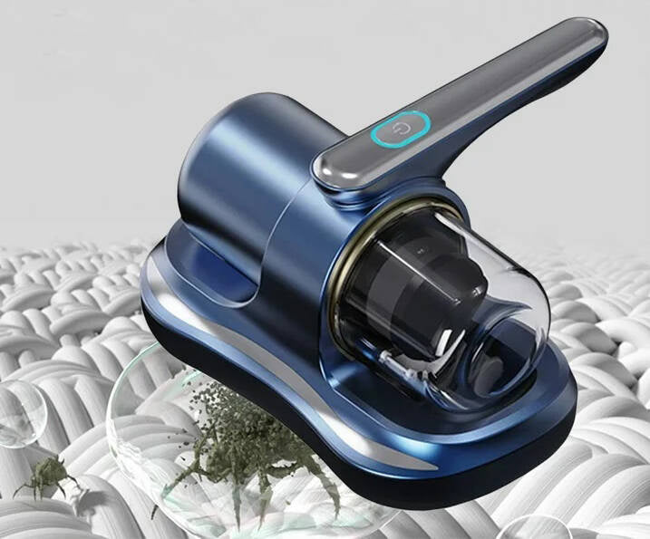 Rokas putekļu ērcīšu nosūcējs bez maisiņa ar UV lampu alerģijas slimniekiem