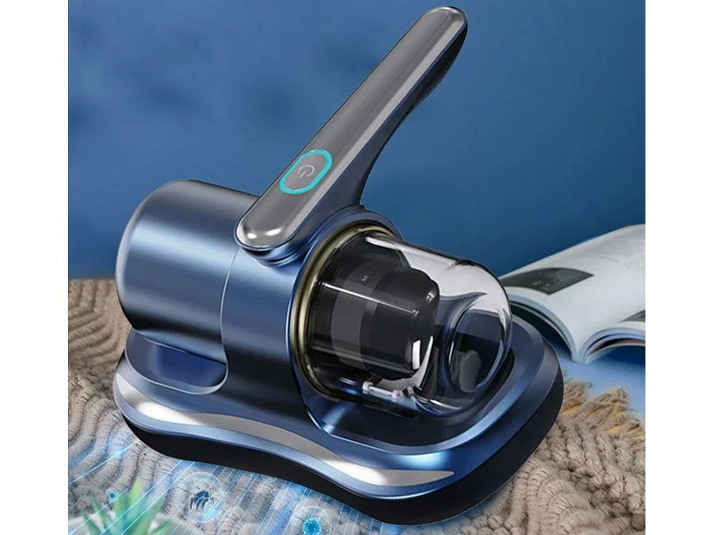 Rokas putekļu ērcīšu nosūcējs bez maisiņa ar UV lampu alerģijas slimniekiem