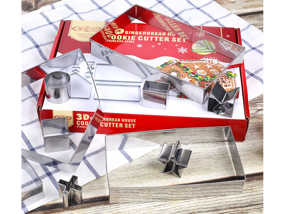 Piparkūku mājiņa Ziemassvētki Piparkūku griezēji Dzimšanas ainas būda