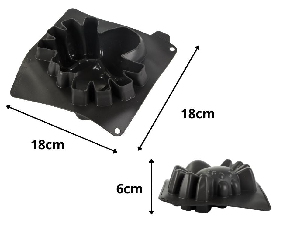 Zirnekļa kūkas forma liela silikona Helovīnam