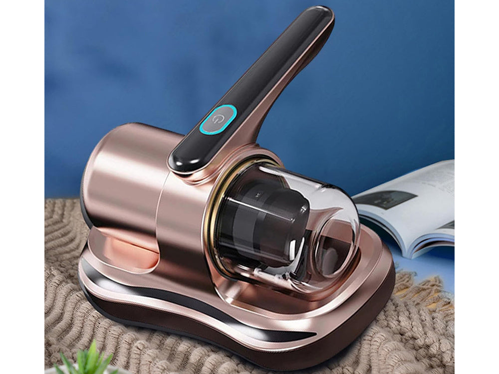 Rokas putekļu ērcīšu nosūcējs bez maisiņa ar UV lampu alerģijas slimniekiem