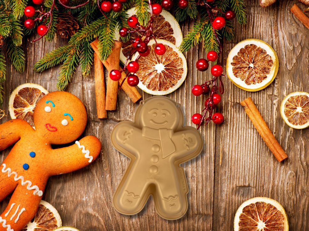 Liela silikona Ziemassvētku kūkas forma