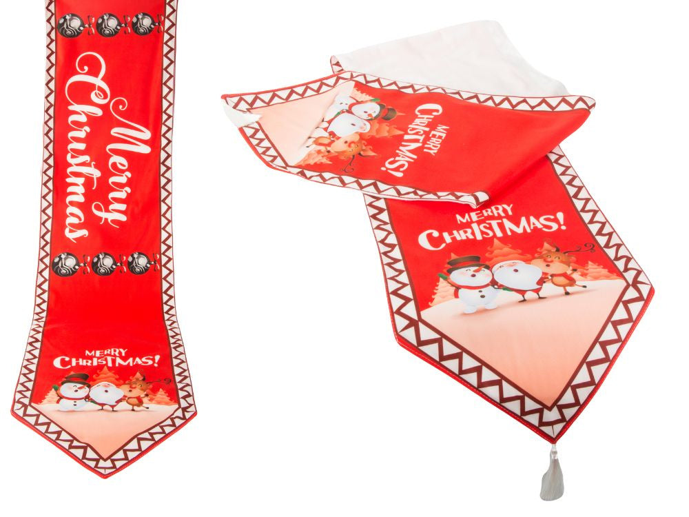 Ziemassvētku galda celiņš Ziemassvētku vakara galda celiņš Ziemassvētku vakars 205x35cm