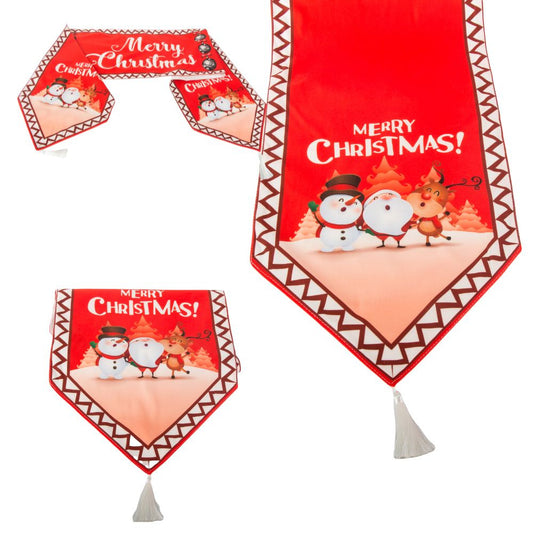 Ziemassvētku galda celiņš Ziemassvētku vakara galda celiņš Ziemassvētku vakars 205x35cm