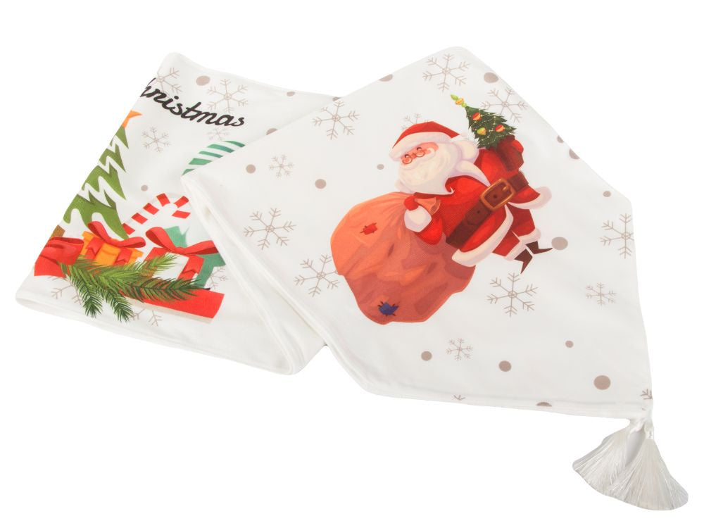 Ziemassvētku galda celiņš Ziemassvētku galdauts Ziemassvētku vakaram 205x35cm