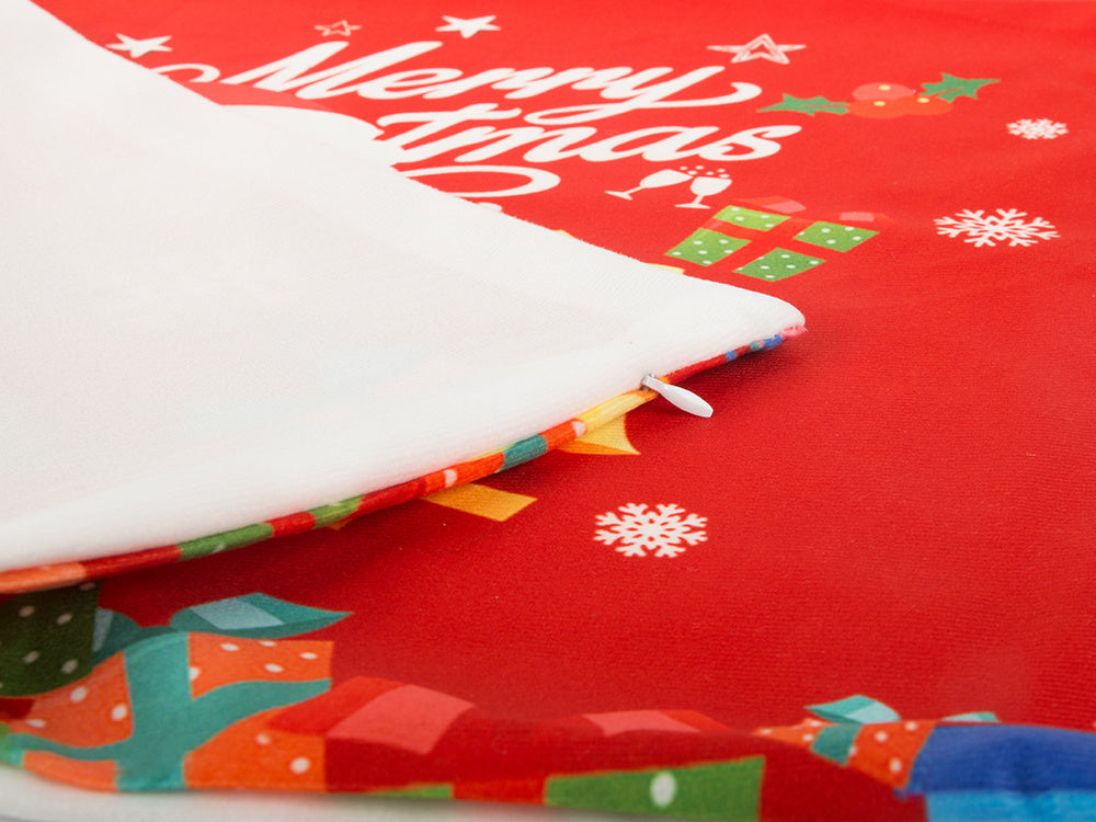 Ziemassvētku spilvendrānas pārvalks 45x45 Ziemassvētku Ziemassvētku Mikija dāvanām