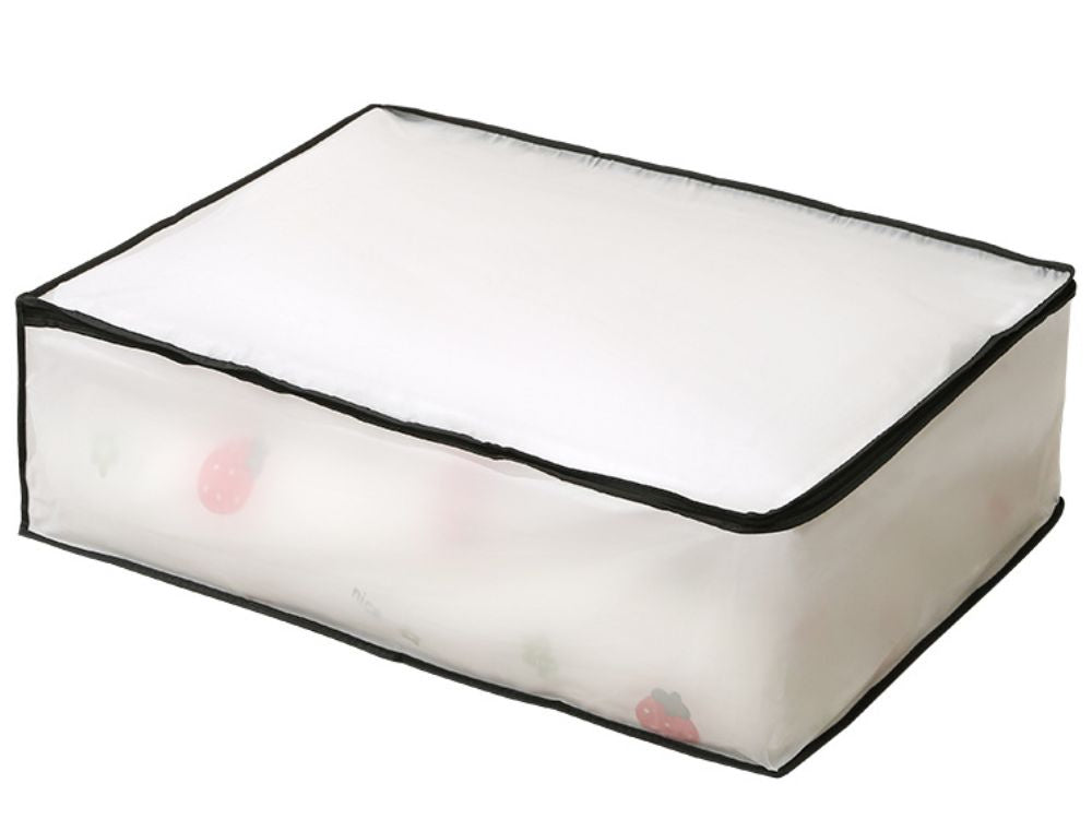 Gultasveļas organizatora drēbju kastes segas pārvalks ar rāvējslēdzēju XL