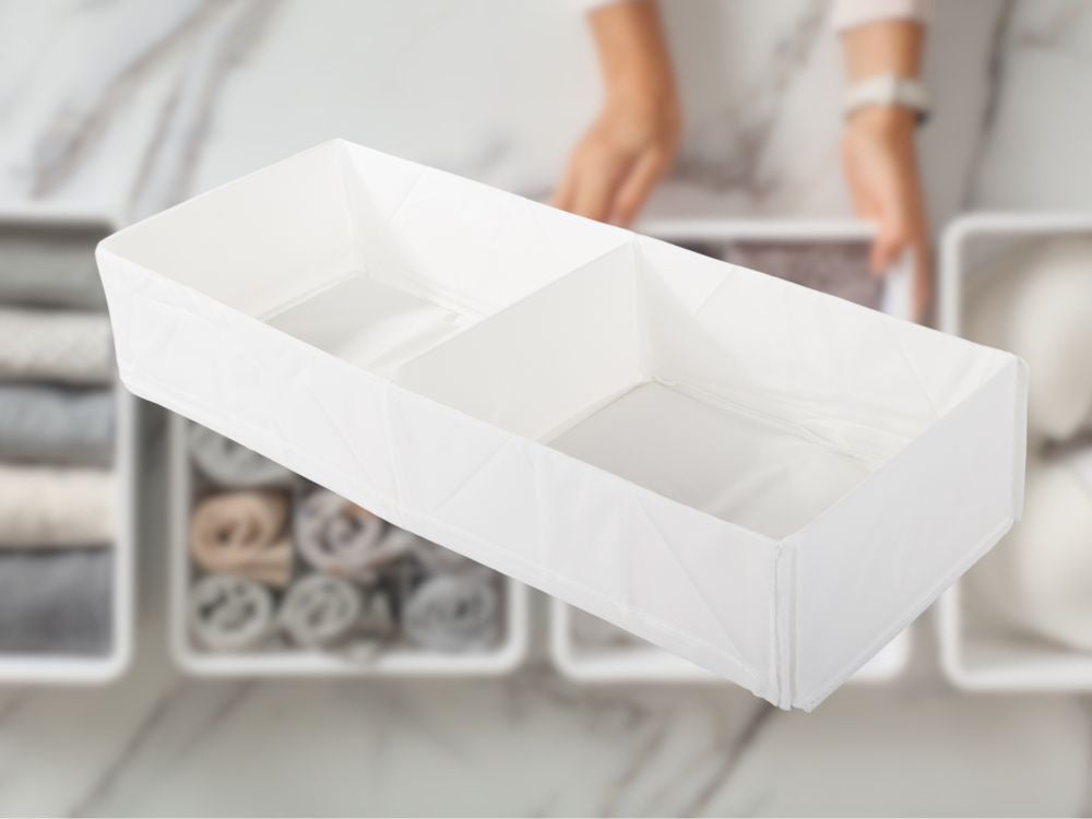 Apakšveļas organizators zeķēm atvilktne skapja oderējums lieli nodalījumi