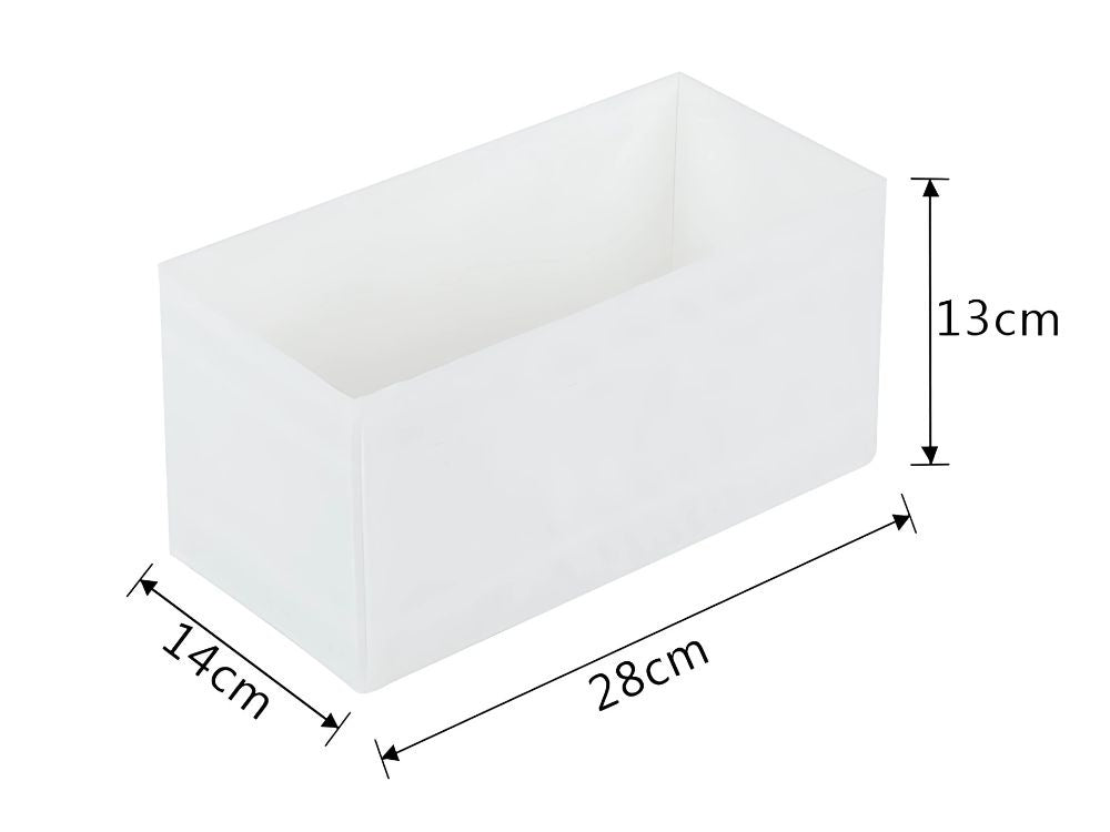 Krūštura organizators apakšveļas zeķes drēbju atvilktne skapis balts