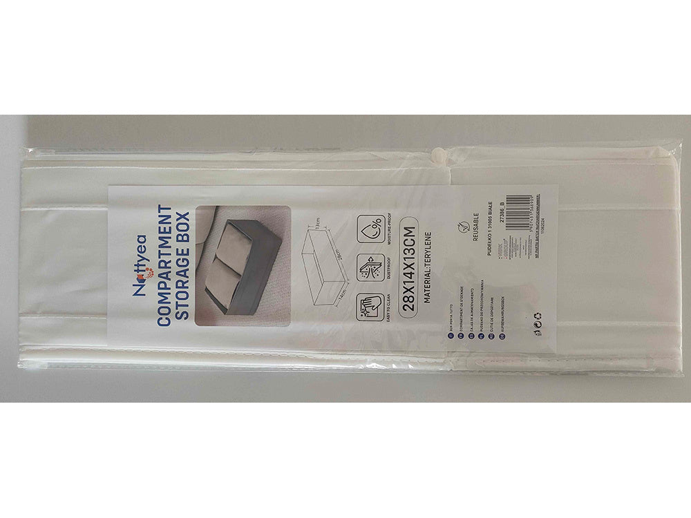 Krūštura organizators apakšveļas zeķes drēbju atvilktne skapis balts