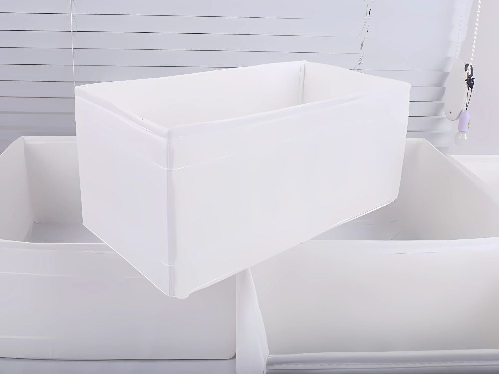 Krūštura organizators apakšveļas zeķes drēbju atvilktne skapis balts