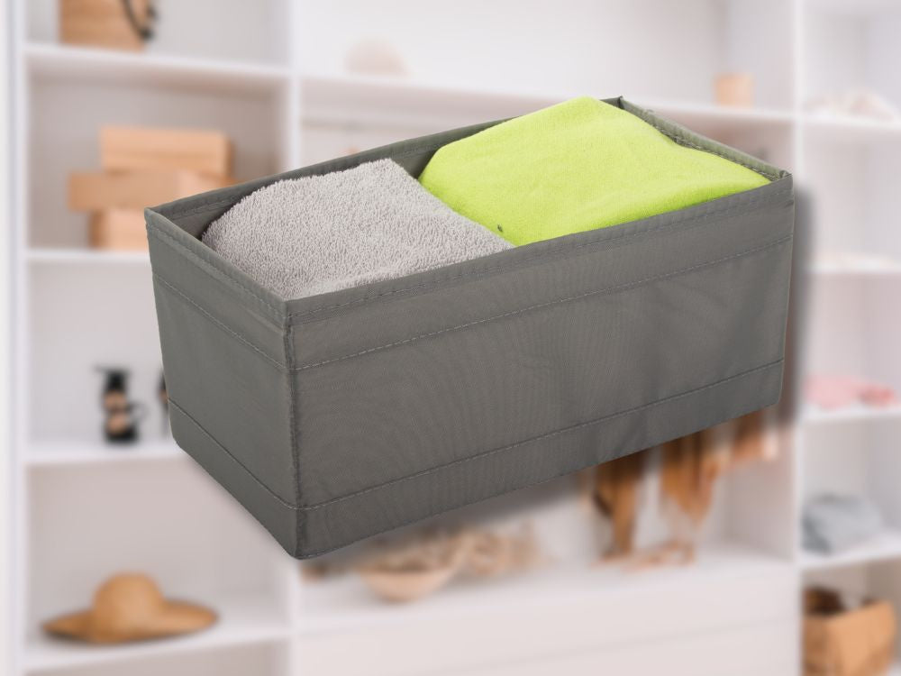 Krūštura organizators apakšveļa zeķes drēbju atvilktne skapis pelēks