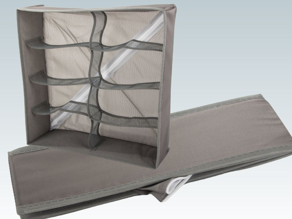 Apakšveļas organizators skapja atvilktnei ar 8 nodalījumiem