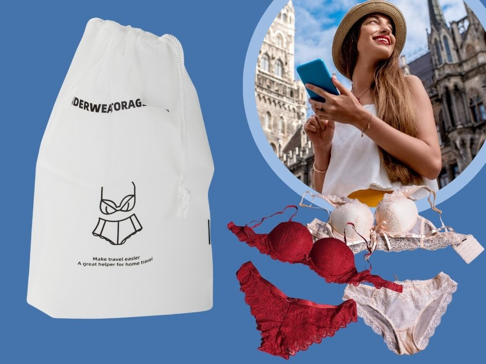 Ūdensizturīga apakšveļas ceļojumu soma, ceļojumu organizators