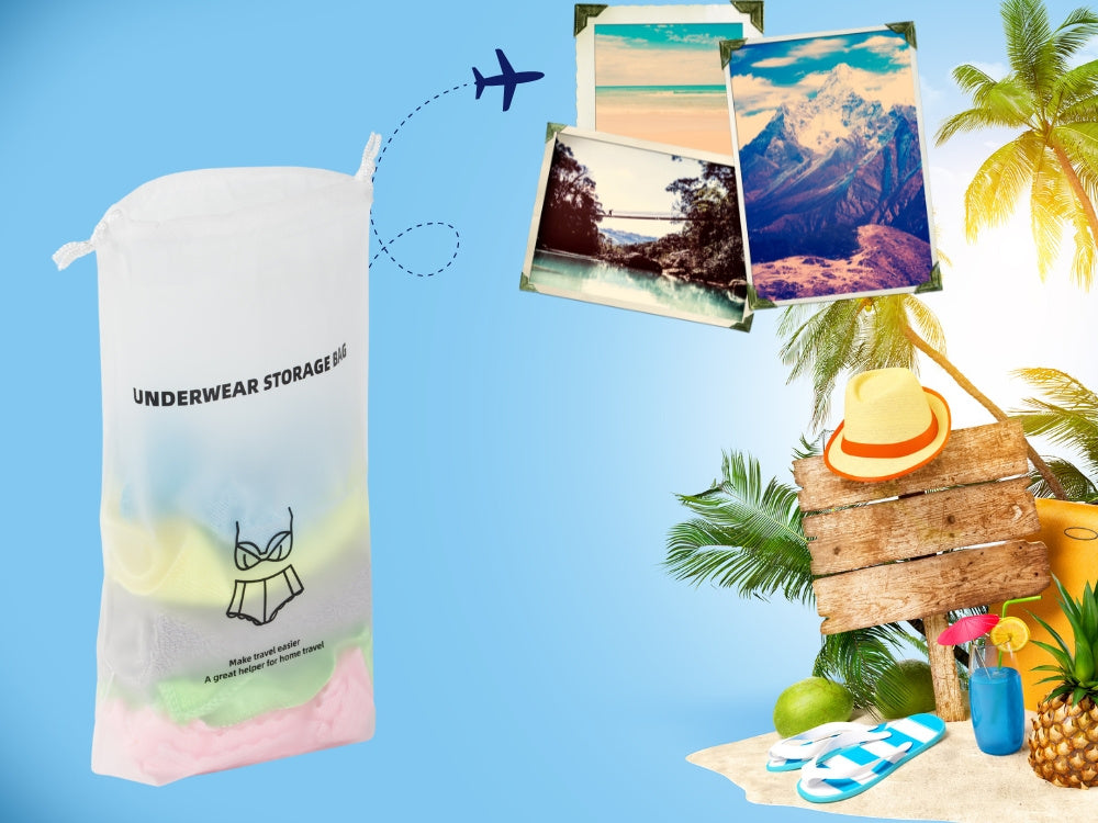 Ūdensizturīga apakšveļas ceļojumu soma, ceļojumu organizators