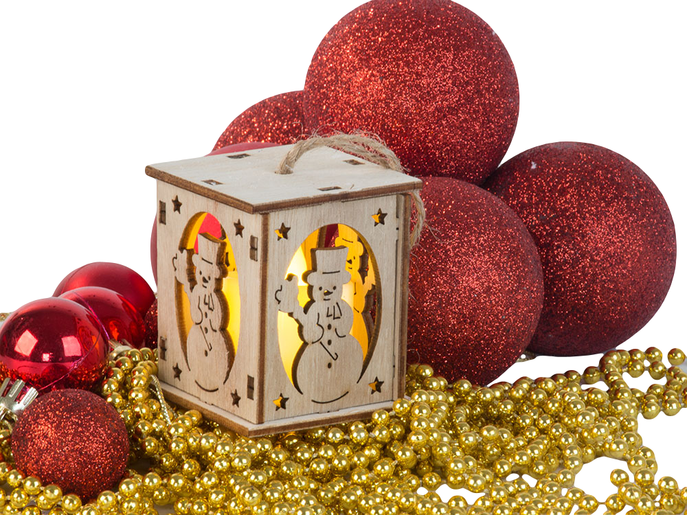 Koka karājas Ziemassvētku eglītes laternas apgaismojums Ziemassvētku rotājums sniegavīrs