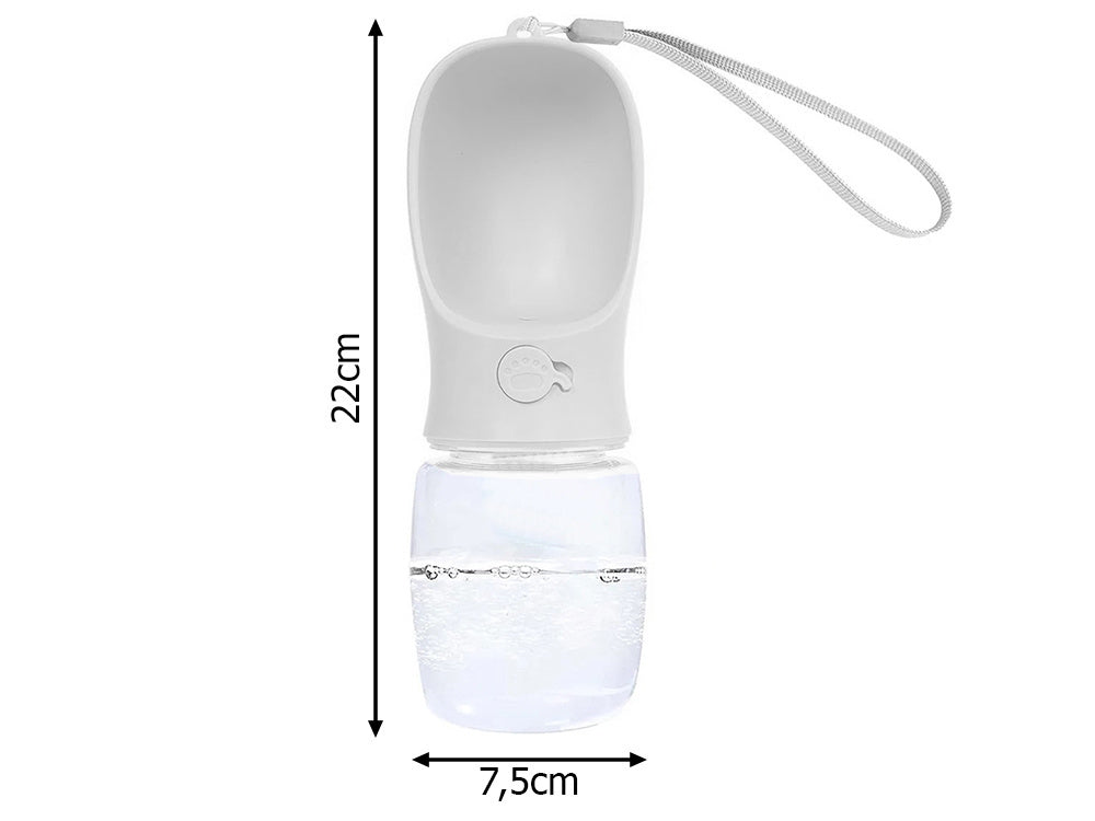 Pārnēsājama suņu pastaigu inde ūdens bļodā 380ml