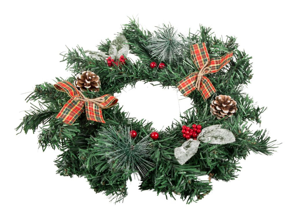 Ziemassvētku dekoratīvā vītne sienu dekorēšanai durvju dekorēšanai Ziemassvētku rotājumi