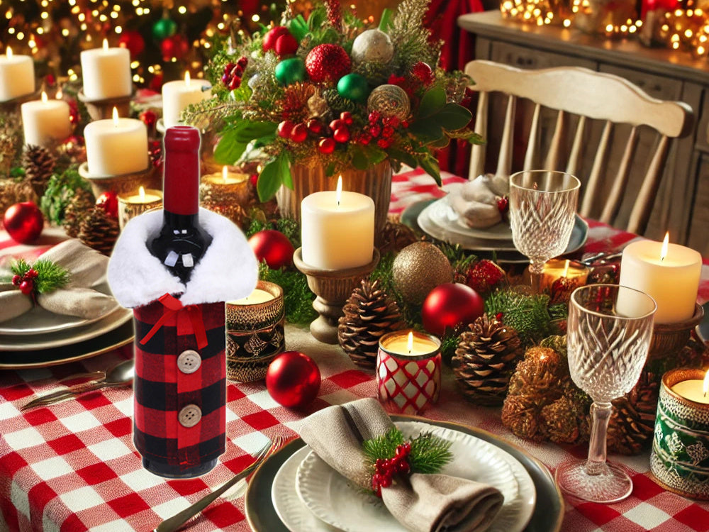 Ziemassvētku pudeļu Ziemassvētku rotājums