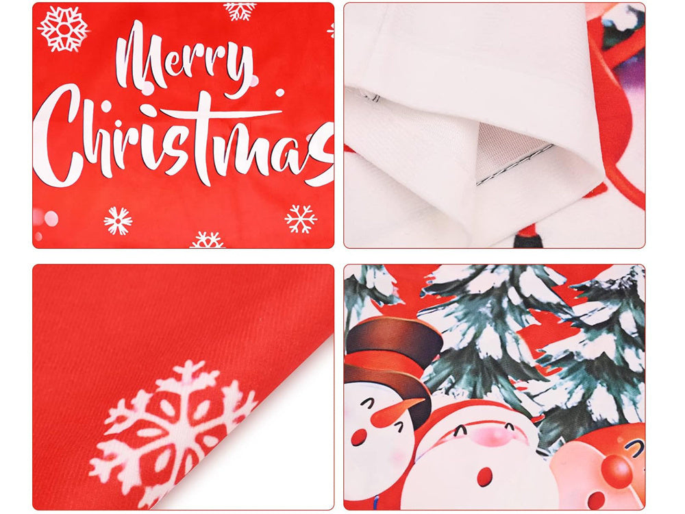 Krēsla aizmugures pārvalks Ziemassvētku rotājums Ziemassvētku rotājums rotājums