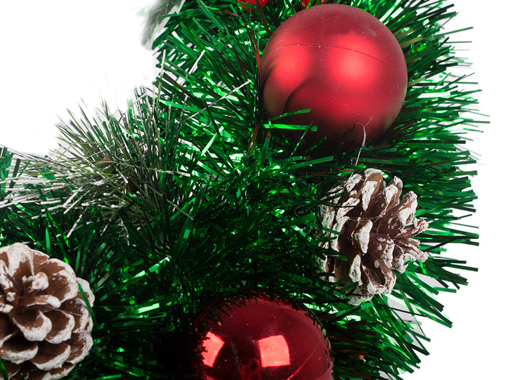 Ziemassvētku dekoratīvā vītne sienu dekorēšanai durvju dekorēšanai Ziemassvētku rotājumi