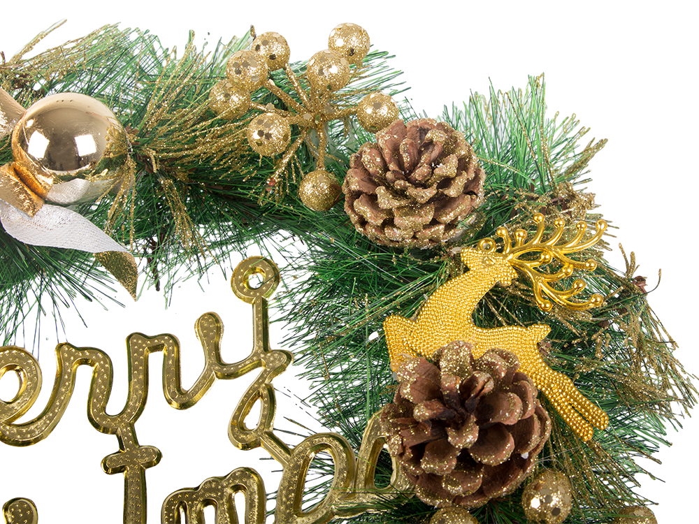 Ziemassvētku dekoratīvā vītne sienu dekorēšanai durvju dekorēšanai Ziemassvētku rotājumi