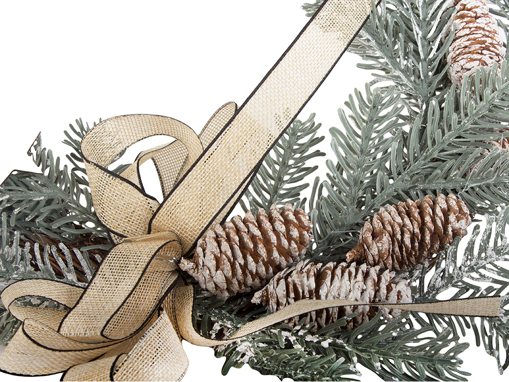 Ziemassvētku dekoratīvā vītne sienu dekorēšanai durvju dekorēšanai Ziemassvētku rotājumi