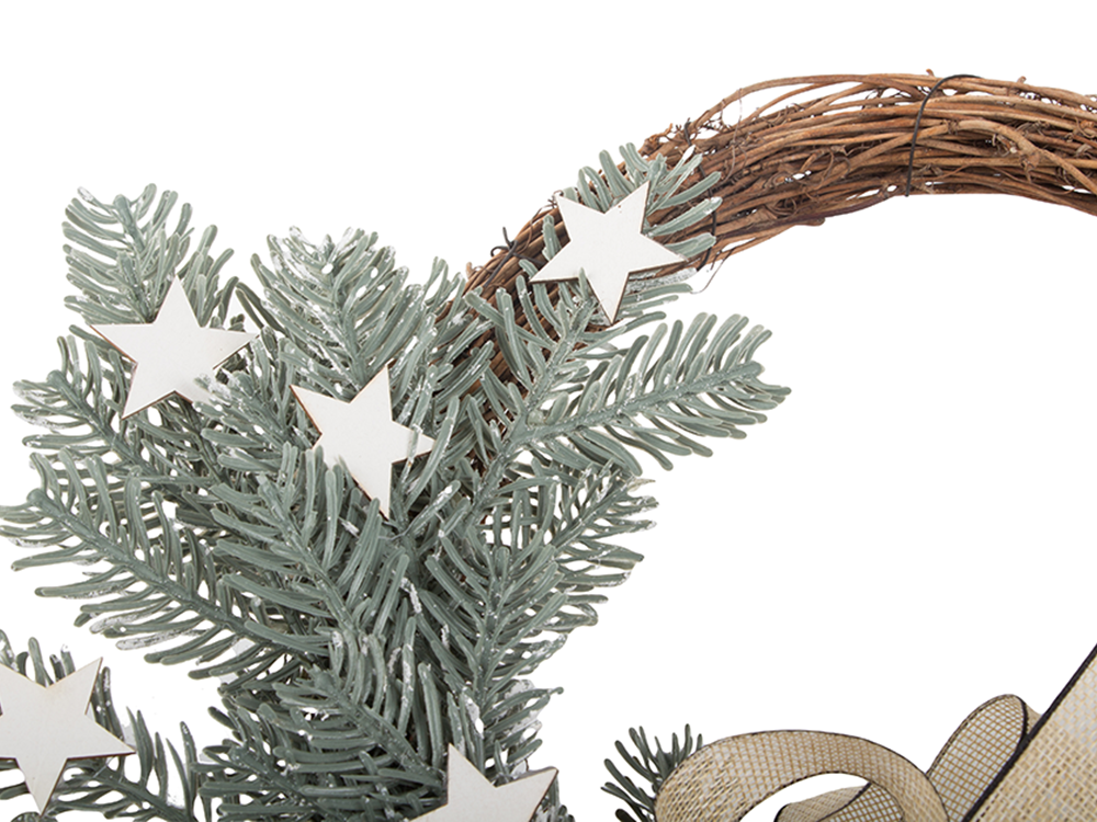 Ziemassvētku dekoratīvā vītne sienu dekorēšanai durvju dekorēšanai Ziemassvētku rotājumi