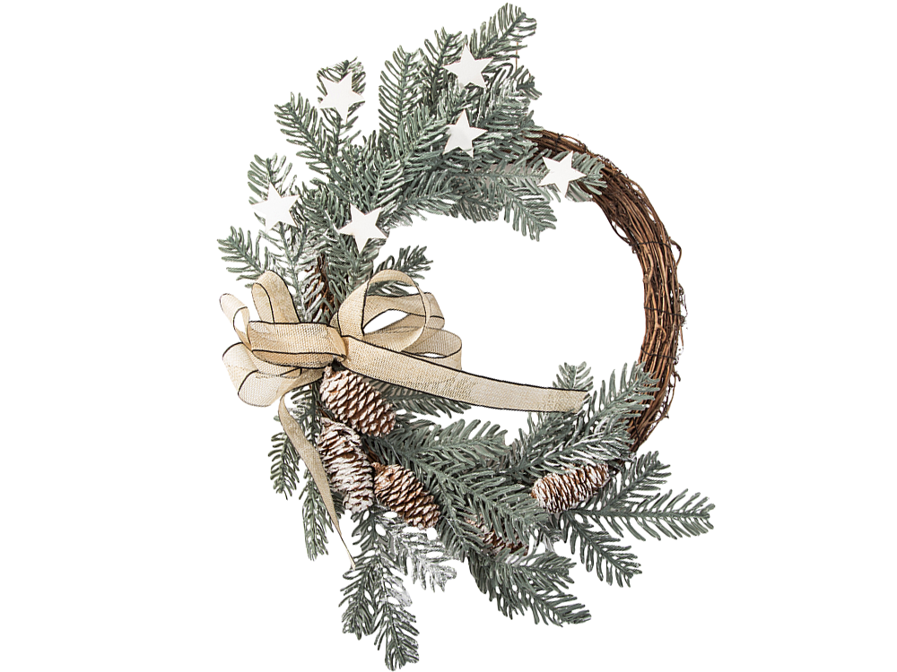 Ziemassvētku dekoratīvā vītne sienu dekorēšanai durvju dekorēšanai Ziemassvētku rotājumi