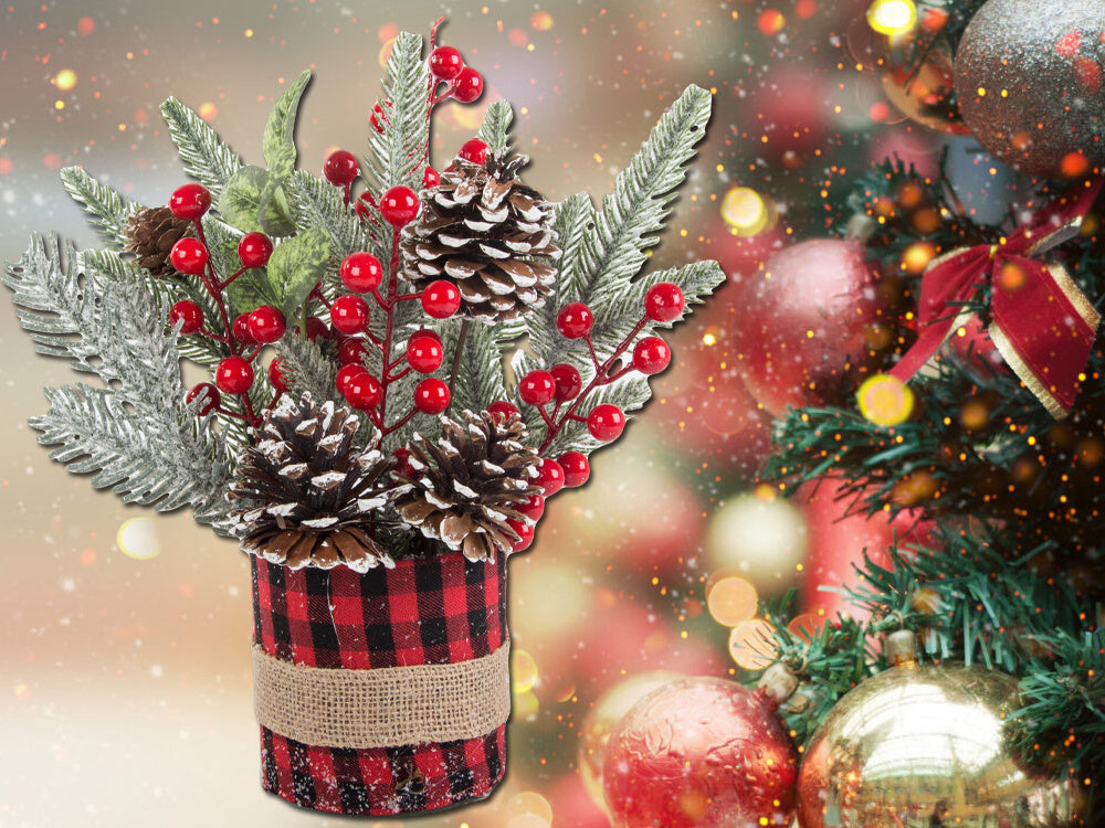 Ziemassvētku galda centrālais elements, rakstāmgalda dekors, Ziemassvētku galda dekors