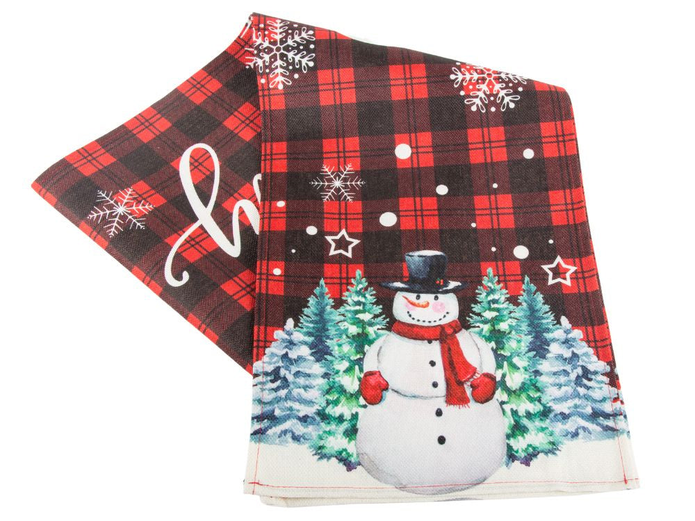 Ziemassvētku galda celiņš Ziemassvētku vakara dekoratīvs galda celiņš 180x32cm