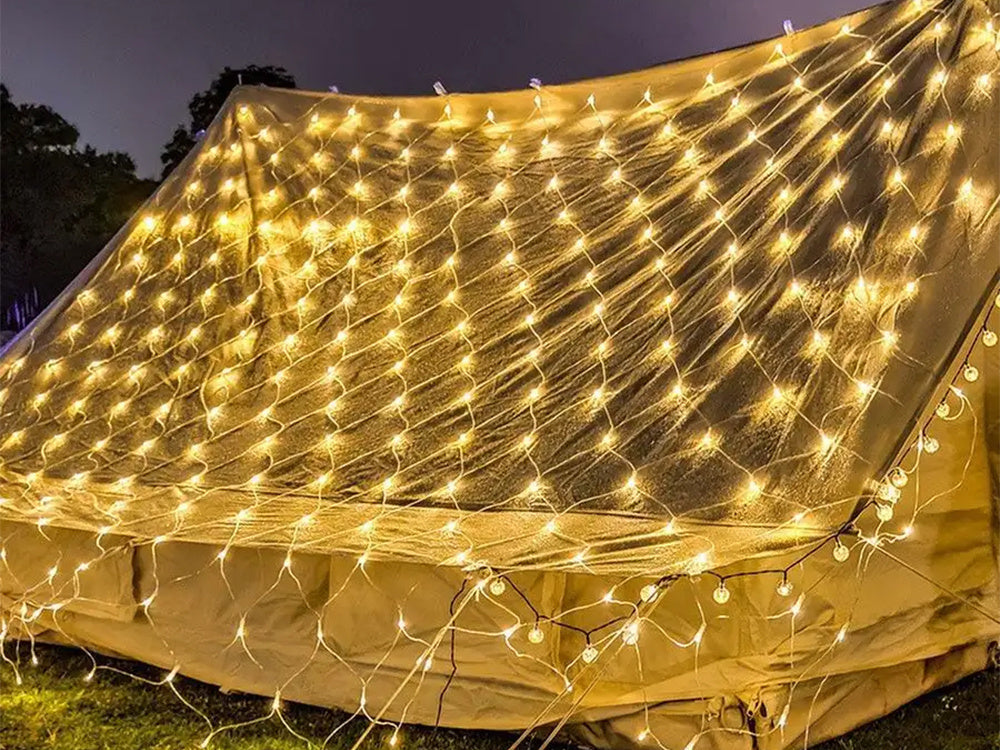 Gaismas ekrāna aizkars 160 LED Ziemassvētku lampiņas USB pilots balts balts 2x2.6m