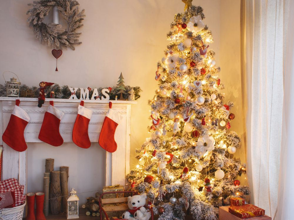 Ziemassvētku eglītes lampiņas iekštelpām, baltas, siltas, 500 LED gaismas, 7 programmas