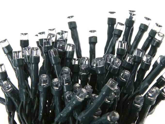 Daudzkrāsainas Ziemassvētku eglītes lampiņas iekštelpām ar 300 LED apgaismojumu, 8 programmām